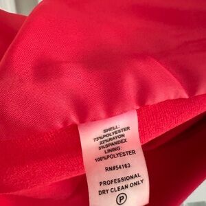 Calvin Klein Ruffled Suit Jacket/Blazer